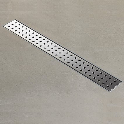 Σιφόνι, κανάλι ντουζιέρας Kare 80 cm code 93768